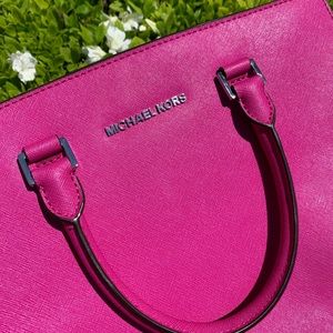KORS |The Selma Saffiano Leather Satchel